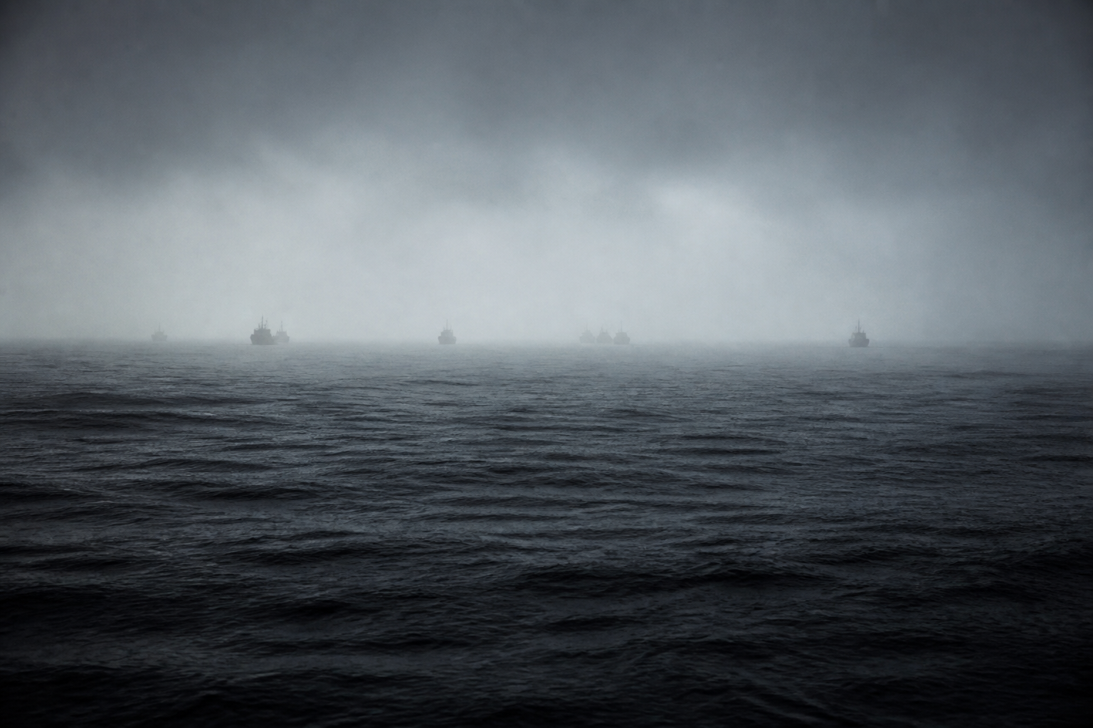 North Sea horizon