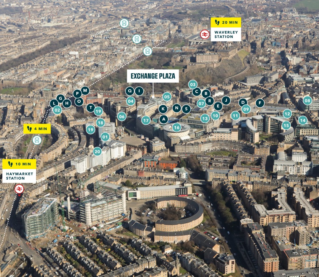 How to arrive — Haymarket & Waverley